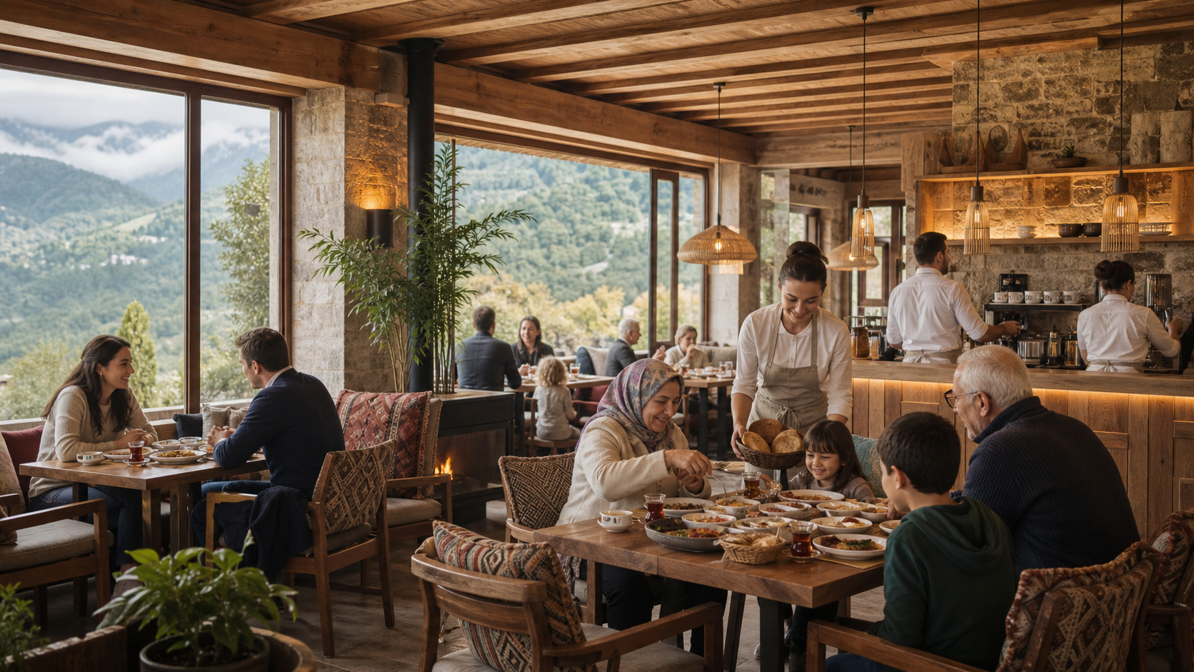 Restaurant and café concept
